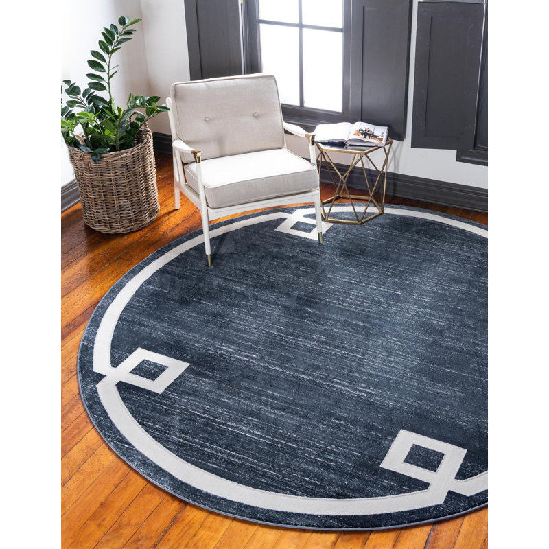 Aimeeleigh Jill Zarin Hill Uptown Rug, Round 5'3"