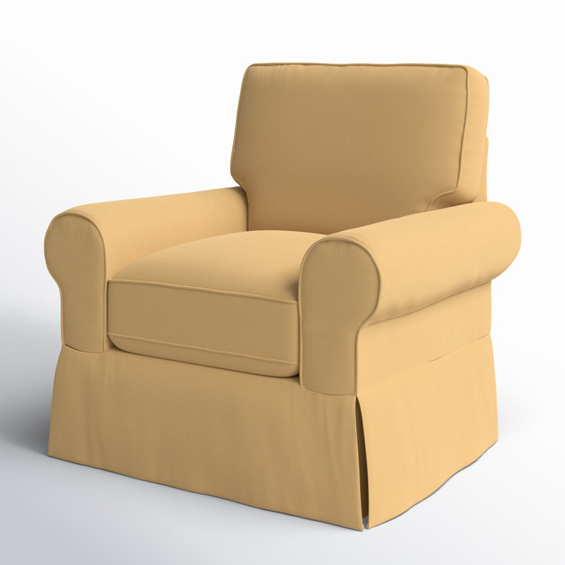 Porter Armchair, Bayou Sunshine Canvas