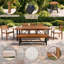 Patio Dining Set Table,
