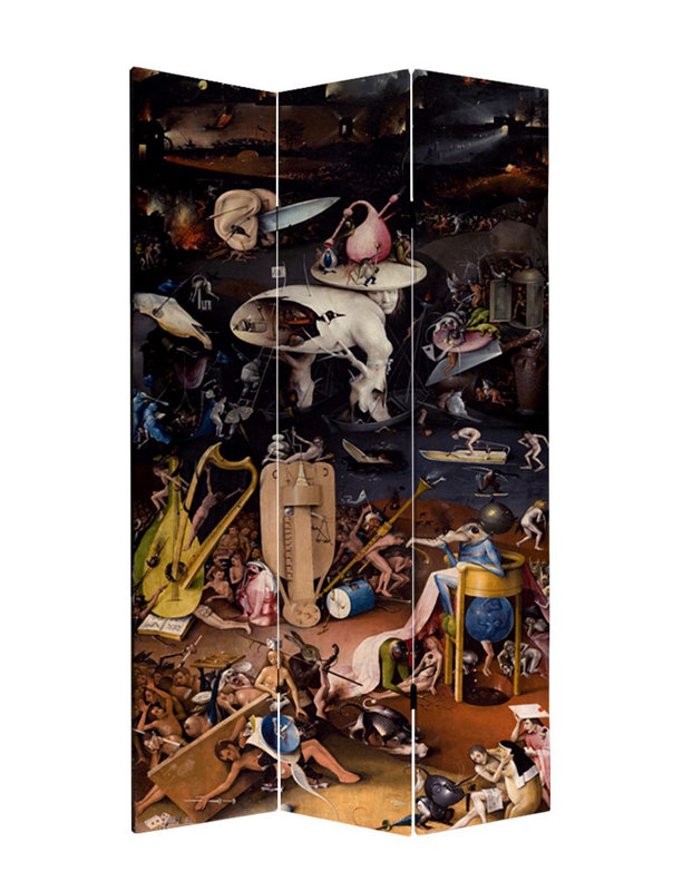 Paravent Hieronyme Bosch Garden of Earthly Delights