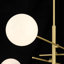 Lithopolis 4 - Light Glass Bubble Gold Ceiling Chandeliers-288779782-288456832