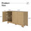 Armoire de rangement avec 3 portes