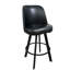 Ensemble de 2 tabourets de bar pivotants avec siège en métal et siège de bar pivotant commercial - assemblage requis-968736006
