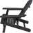 Dark Gray Wood Chair - Foldable, With Rustic Outdoor Appeal Foldable Wood, For Enjoyment-1034330594