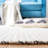 Montauk Flat Weave Wool/Cotton Geometric Rug in Gray/White-1564136663