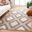Sujata Hand Woven Wool Pile Geometric Rug-1999235145