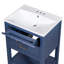 Meuble-lavabo simple avec comptoir
