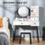 Garside Dressing Table Set with Mirror and Stool-1763669156