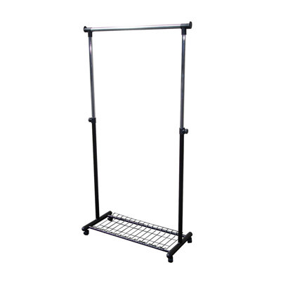 Raidyn 33'' Metal Rolling Clothing Rack
