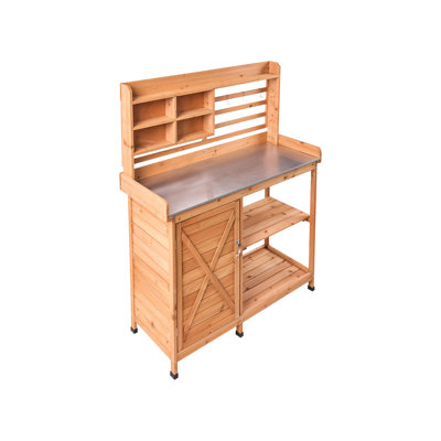 Fir Potting Bench
