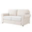 Housse pour causeuse à coussins carrés texturés-322053593