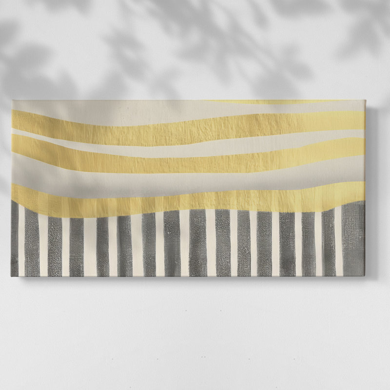 Toile tendue abstraite Seris 6 # XXXI-Gallery, H 20 po x l 40 po