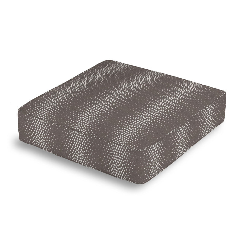 Square Pillow Cover & Insert, Graphite 