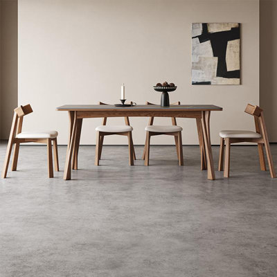 Ensemble de table de salle à manger haut de gamme de luxe léger et minimaliste