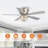 Capitol 48'' Ceiling Fan with Light Kit-1342446028