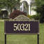 Villa Nova 1-Line Lawn Address Sign-132862181-132862178