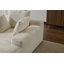 Chaise longue rembourrée en velours côtelé Modern-117430053