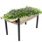 Raised Garden Bed, Metal Leg Wood Planter Boxes With Folding Storage Shelf,Elevated Planter Box For Growing Fresh Herbs, Vegetables, Flowers Great For Outdoor Patio, Deck, Balcony-1873420195