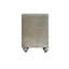 Table de chevet 2 tiroirs beige