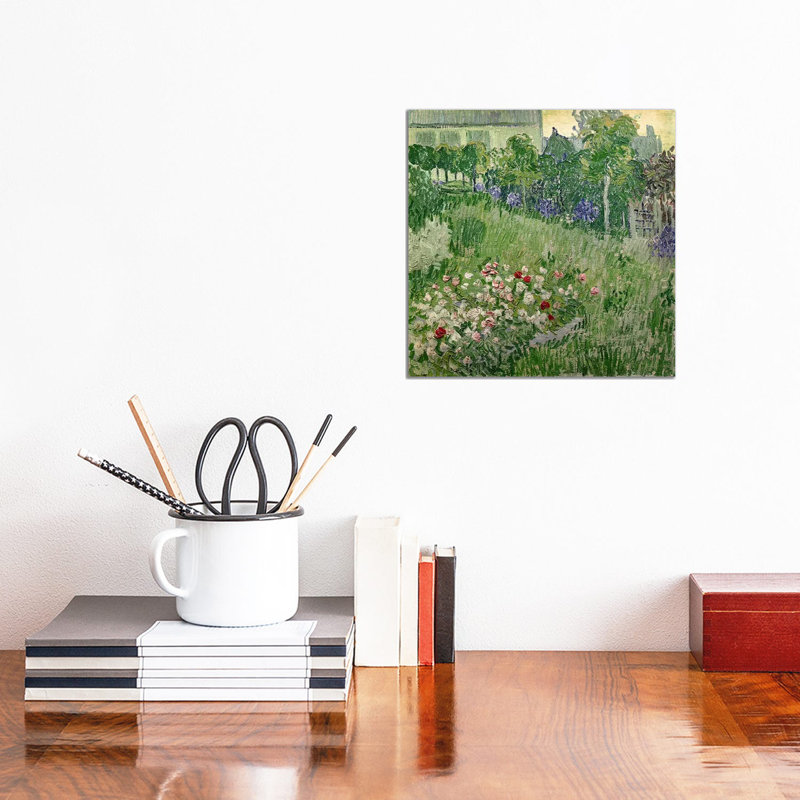 Jardin de Daubigny, 1890 - Giclée sur toile tendue avec châssis