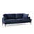 Polyester bleu marine sélectionné