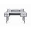 Bureau d'ordinateur antique blanc et noir