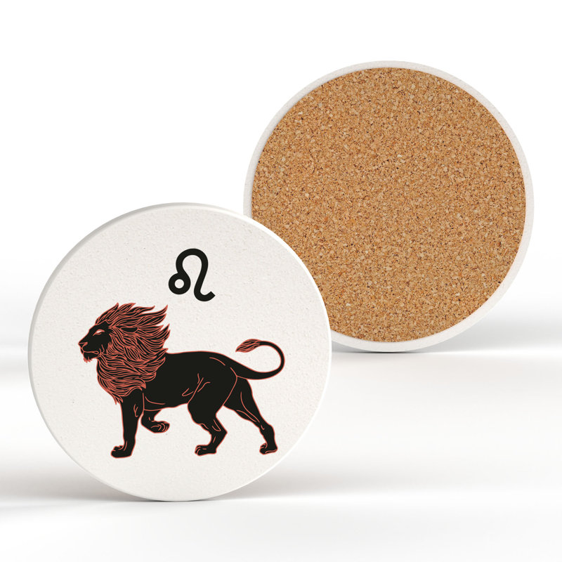 Kana Ceramic Round 1 Piece Coaster