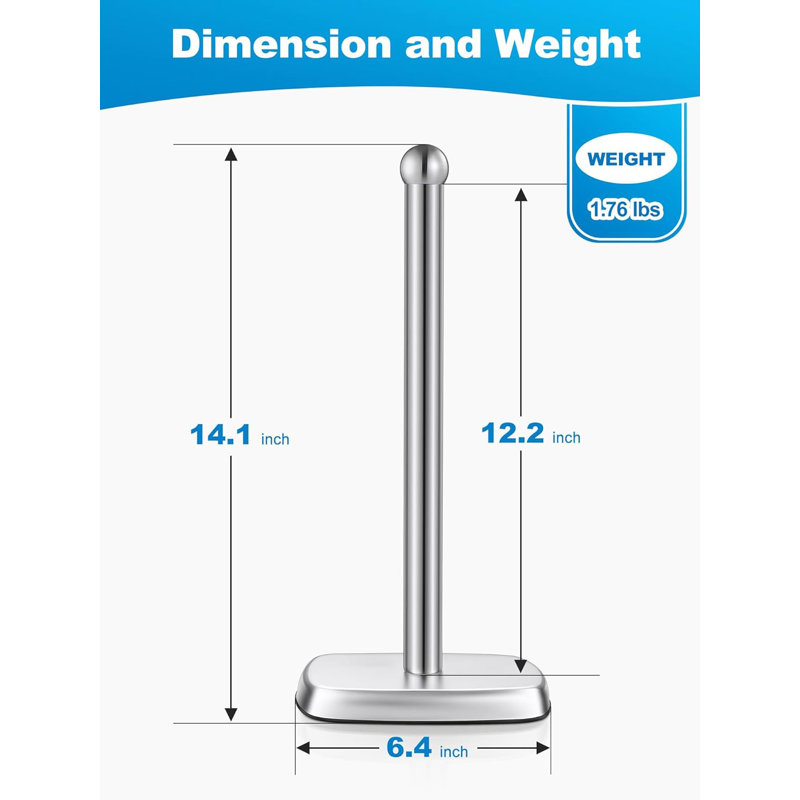 Stainless Steel Paper Towel Holder