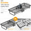 Folding Bed With Mattress, Portable Fold Up Bed For Adults, Space Saving Foldable Single Guest Bed On Wheels, 6Cm Thick Memory Foam Mattress And Metal Frame-206952807