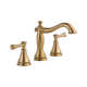 Cassidy Widespread Bathroom Faucet 3 Hole, 2-handle Bathroom Sink Faucet with Drain Assembly