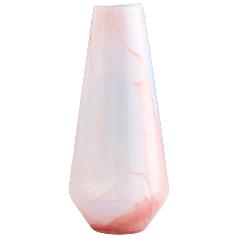 Atria Glass Table Vase, 18" H x 8" W x 8" D