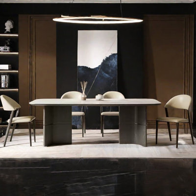 Italian style light luxury home table sets