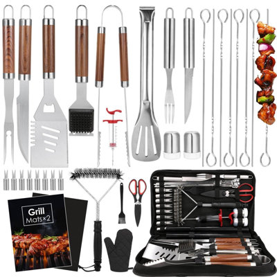 BBQ Grilling Accessories Set 34Pcs