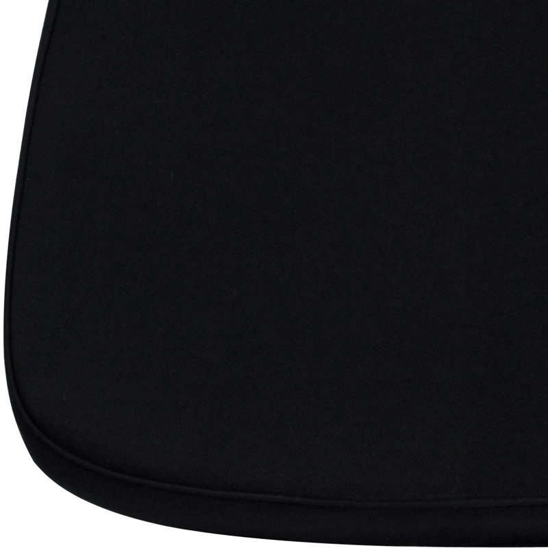 Chiavari Soft Fabric Chiavari Chair Cushion, Black