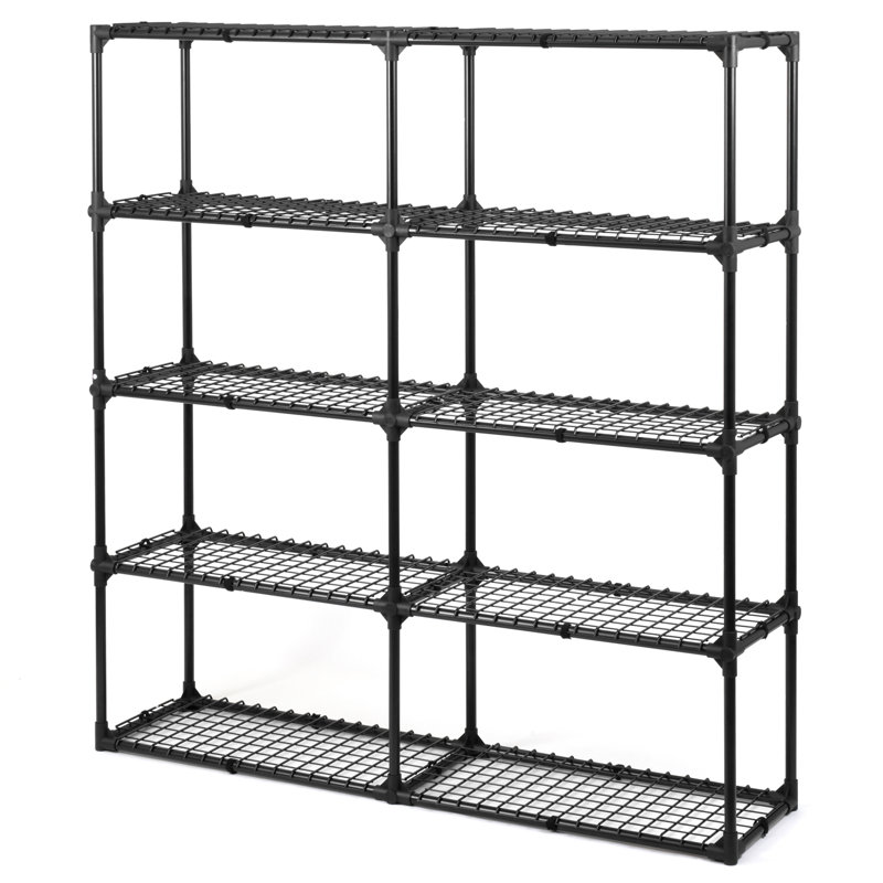 5-SHELF WIRE RACK WITH COVER (2PACK)