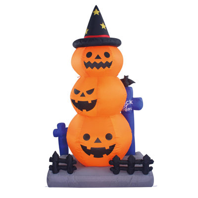  6 ft. Prelit Pumkins Inflatable