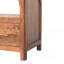 Console média en bois massif Arc-Line