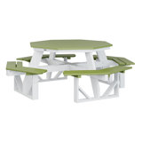 Berlin Gardens Regular Top With Base Ada Octagon Picnic Table