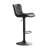 Swivel Adjustable Height Faux Leather Bar Stool-376865812