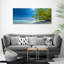 Maldives Beach - Wrapped Canvas Print