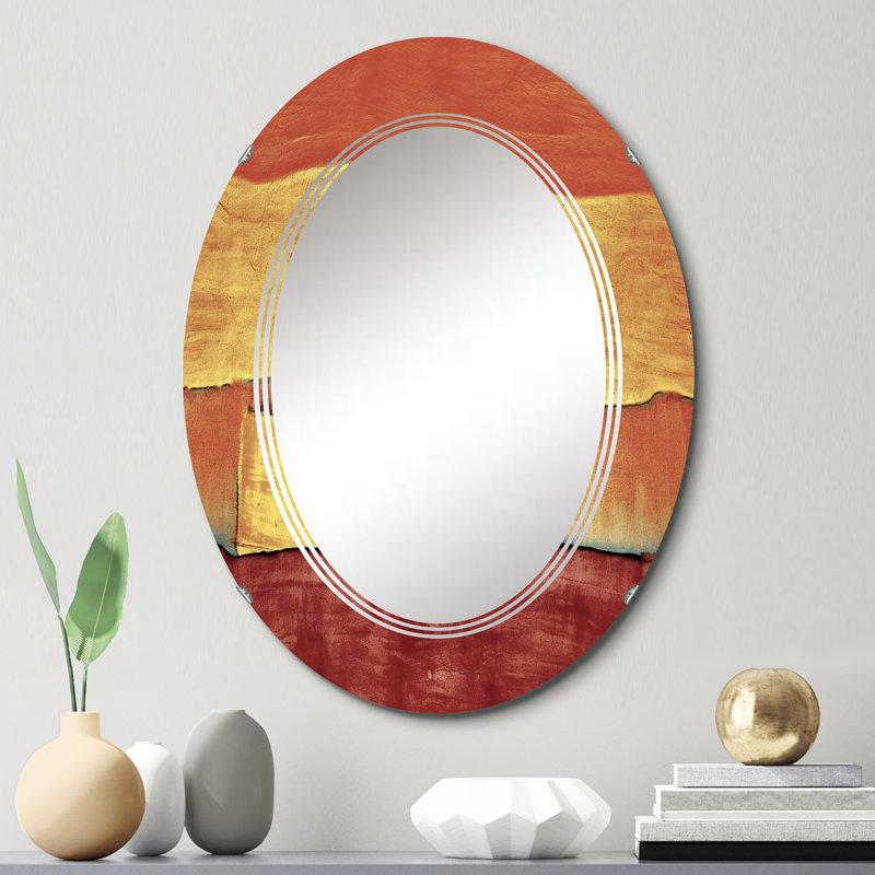 Wanye Oval Mirror, 30" x 20"