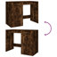 Desk 100X49x75 Cm Engineered Wood-1473499306