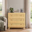 Commode 3 tiroirs, commode, poignées en bois Boho-728326401