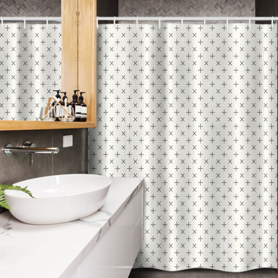 30720_Ambesonne Stall Shower Curtain Pale Floral Grey Beige -  stall_30720_54x78