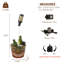 Fontaine fantaisiste avec masque Tiki