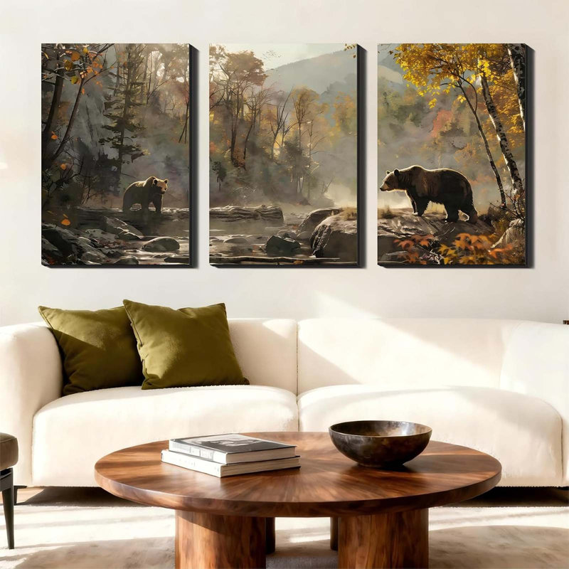 3 Piece Wrapped Canvas Print