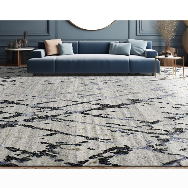 Geometric Area Rug, Rectangle 10' x 14'