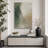 Deep Forest Green and Soft Neutral Fade for Modern Minimal Decor – Pictures Framed Canvas Print Wall Art-1869442230-1869442231