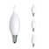 60 Watt Equivalent CA10 E12/Candelabra Dimmable LED Bulb