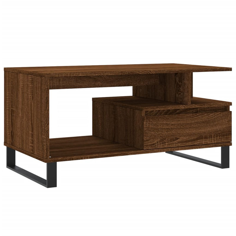 Munha Coffee Table, Brown Oak Look